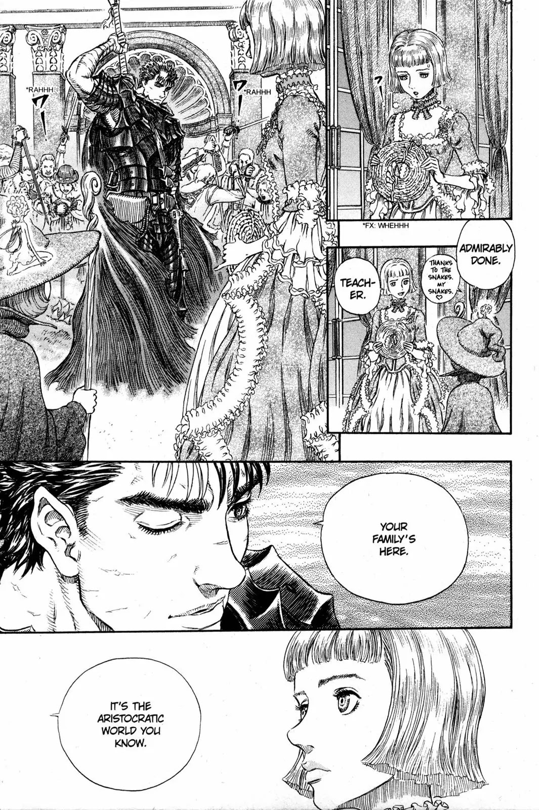 Berserk manga, chapter 261, page 17 of 19