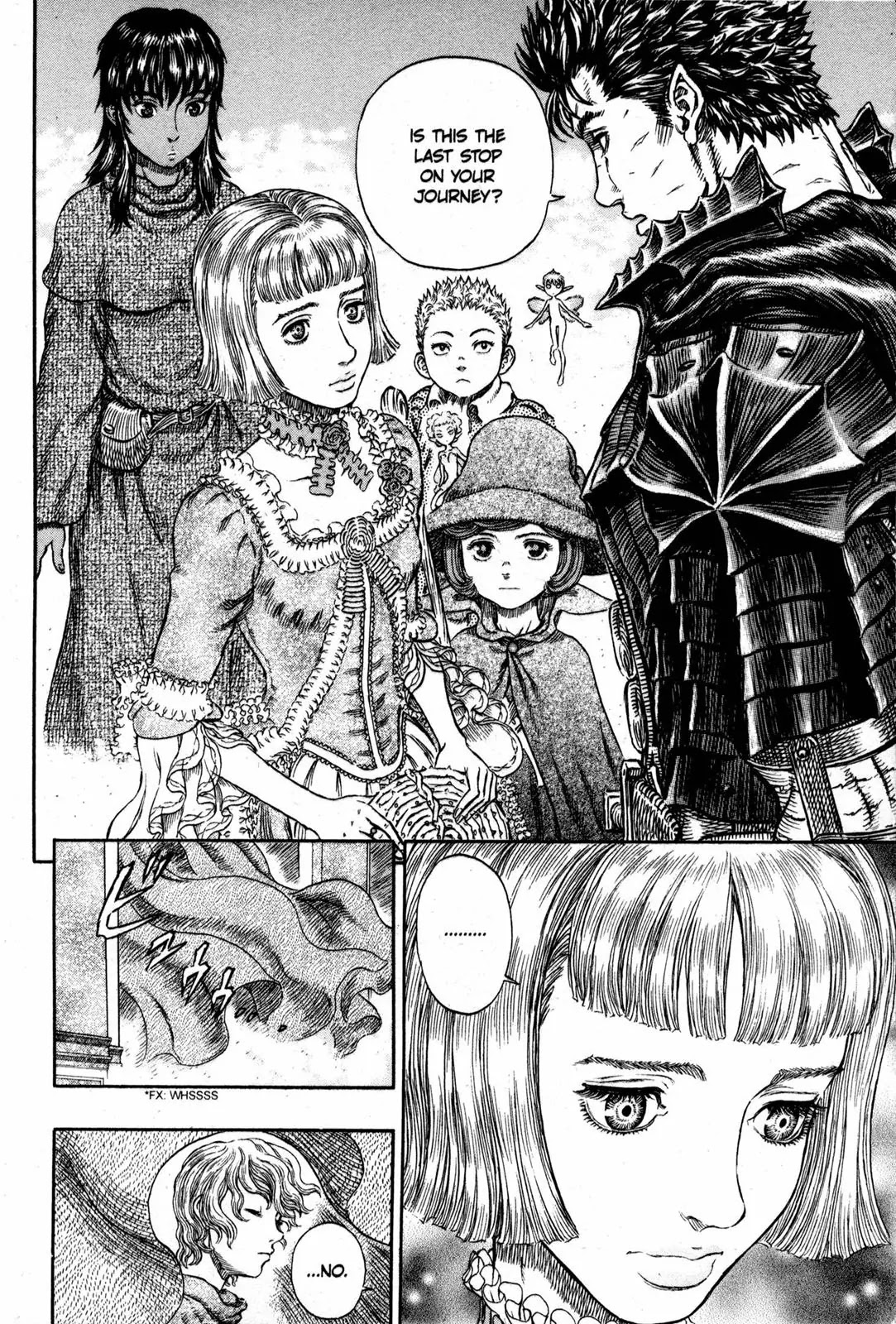 Berserk manga, chapter 261, page 18 of 19
