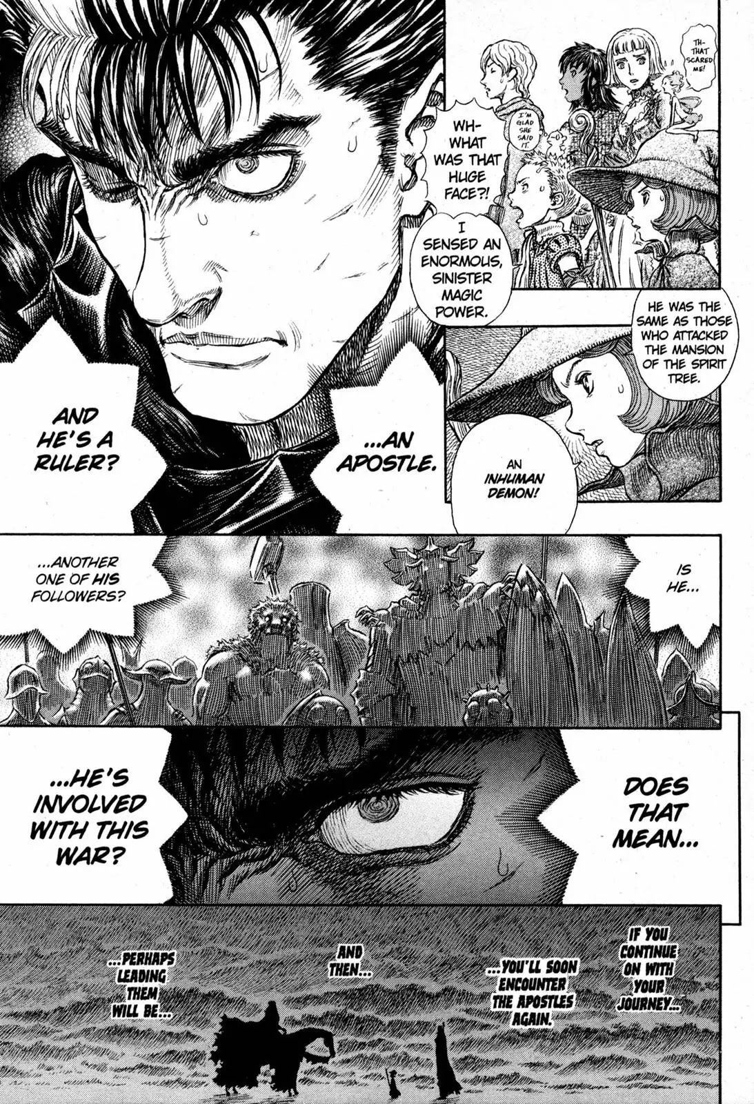 Berserk manga, chapter 262, page 16 of 18