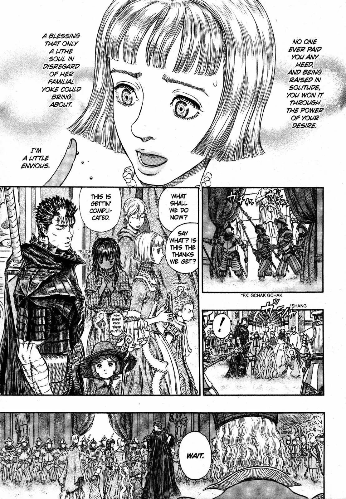 Berserk manga, chapter 262, page 4 of 18