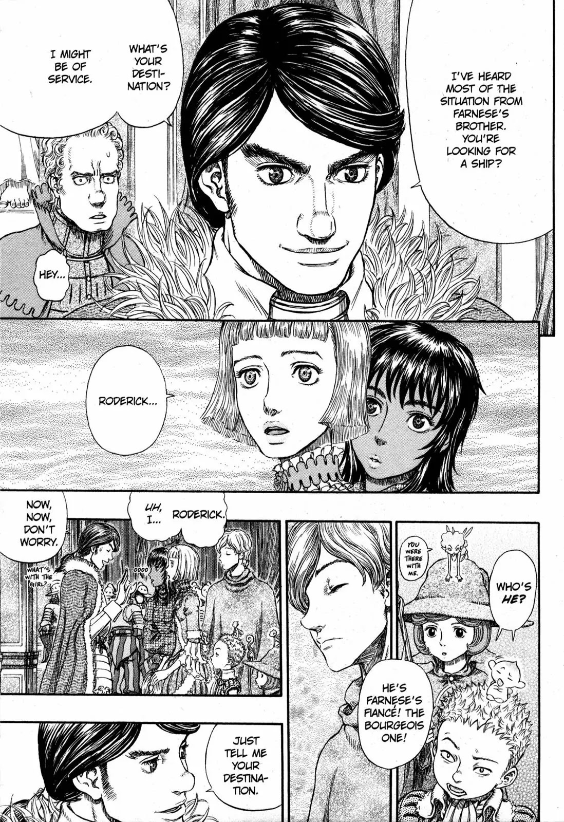 Berserk manga, chapter 263, page 10 of 19