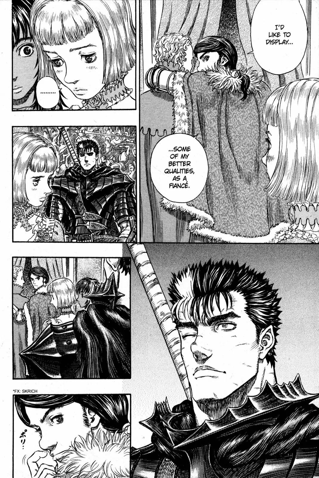 Berserk manga, chapter 263, page 13 of 19