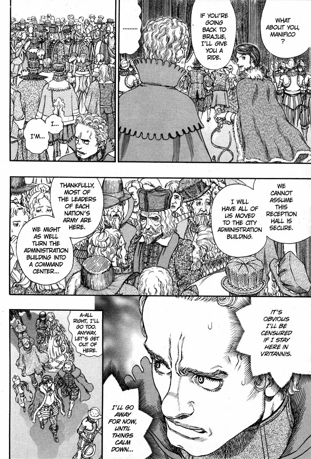 Berserk manga, chapter 263, page 15 of 19
