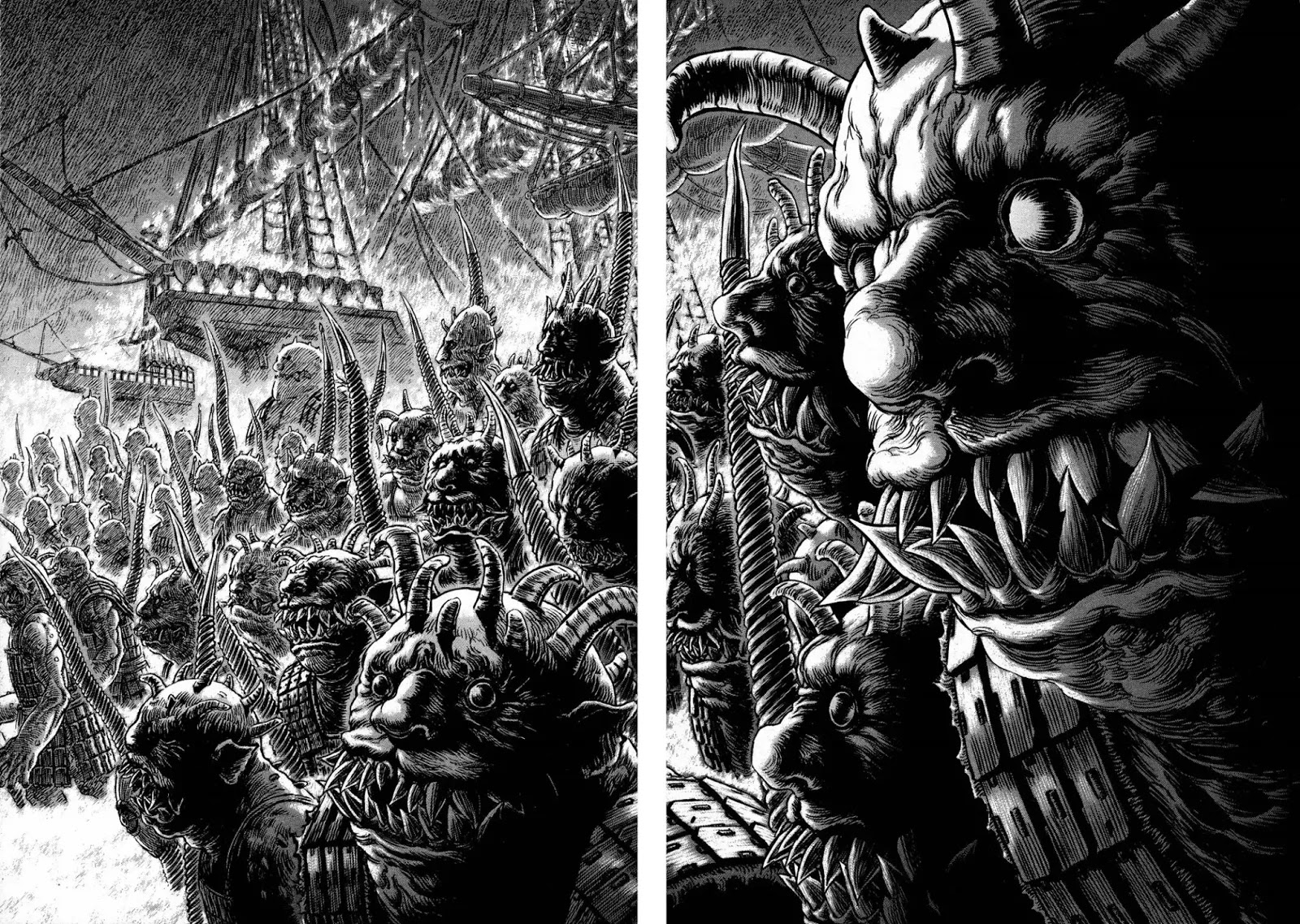 Berserk manga, chapter 263, page 8 of 19