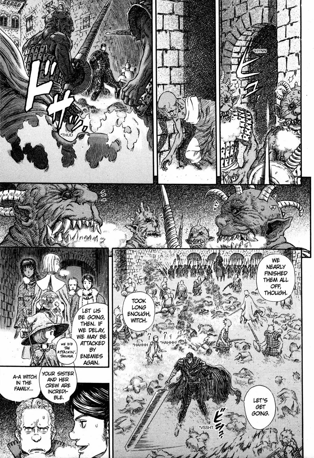 Berserk manga, chapter 265, page 11 of 18