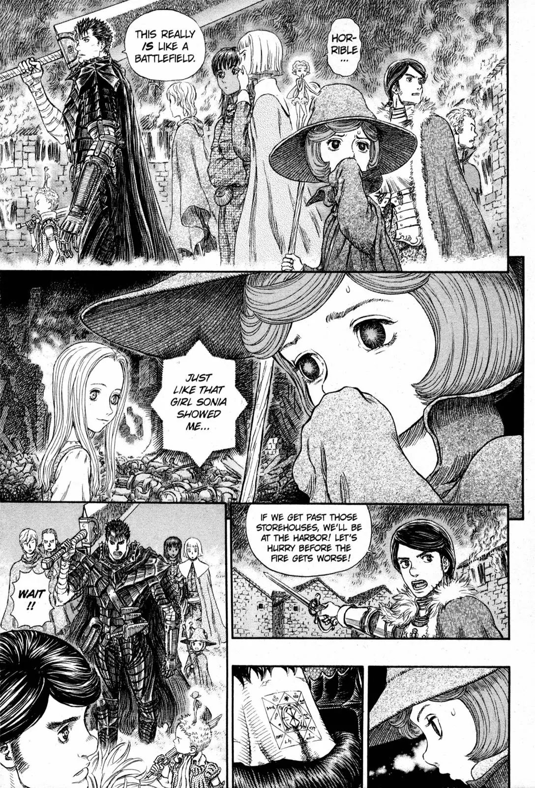 Berserk manga, chapter 265, page 13 of 18