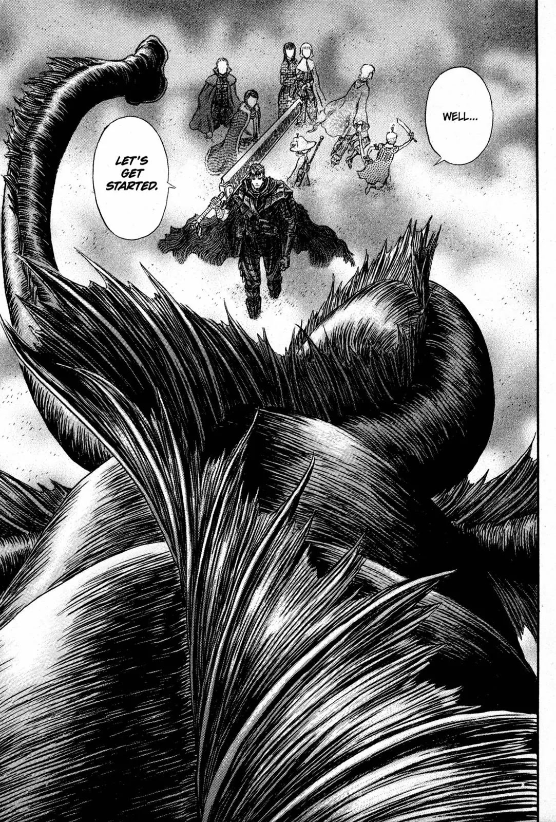Berserk manga, chapter 265, page 18 of 18