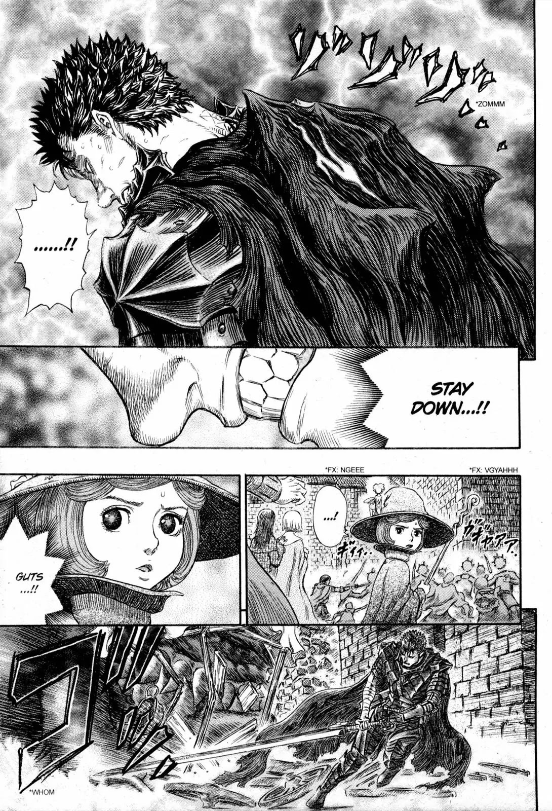 Berserk manga, chapter 266, page 10 of 20