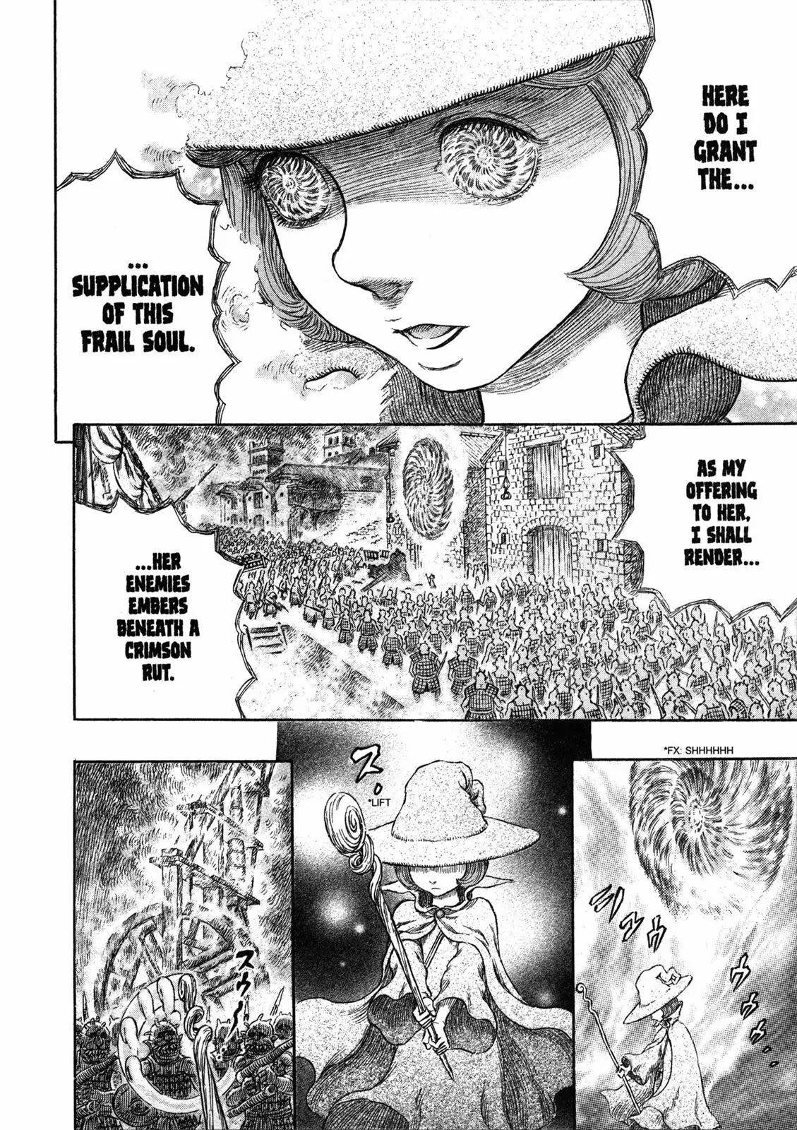 Berserk manga, chapter 268, page 12 of 18