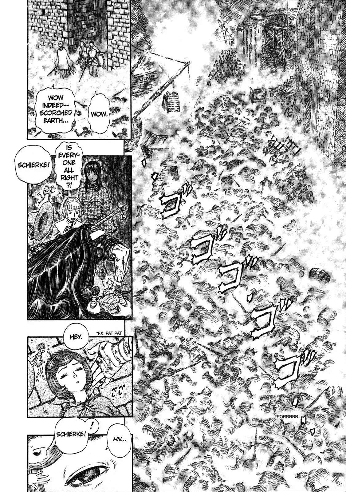 Berserk manga, chapter 268, page 17 of 18