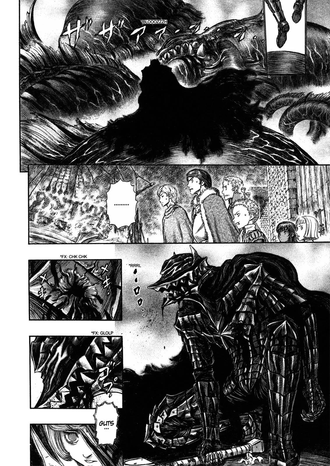Berserk manga, chapter 270, page 11 of 19