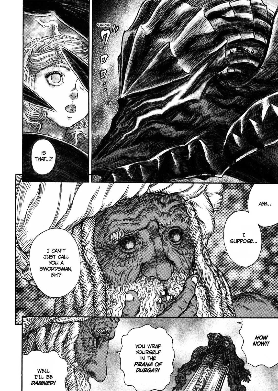 Berserk manga, chapter 270, page 18 of 19