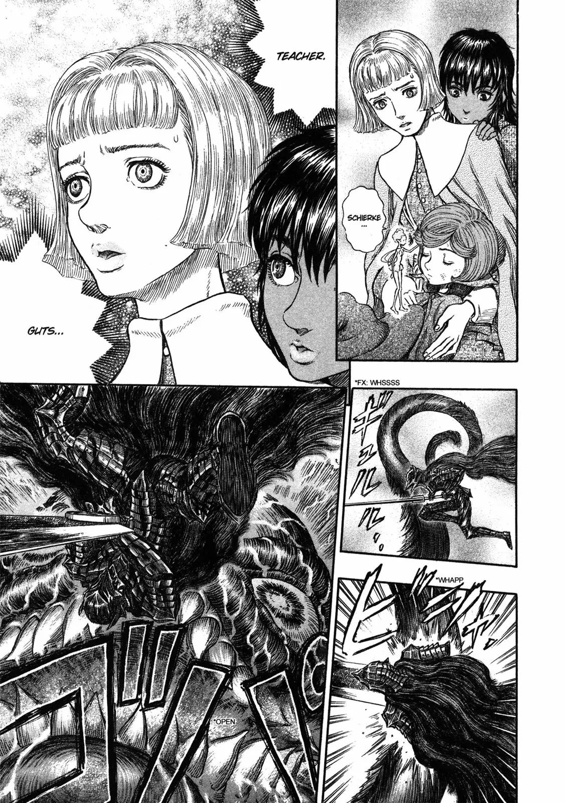 Berserk manga, chapter 270, page 8 of 19