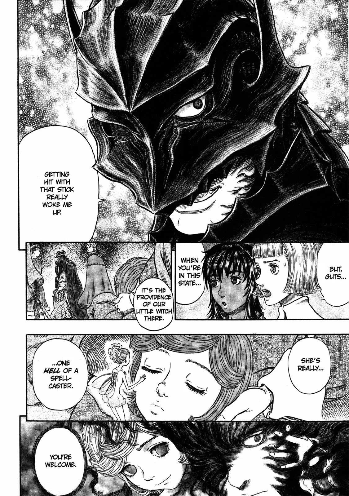 Berserk manga, chapter 272, page 2 of 20