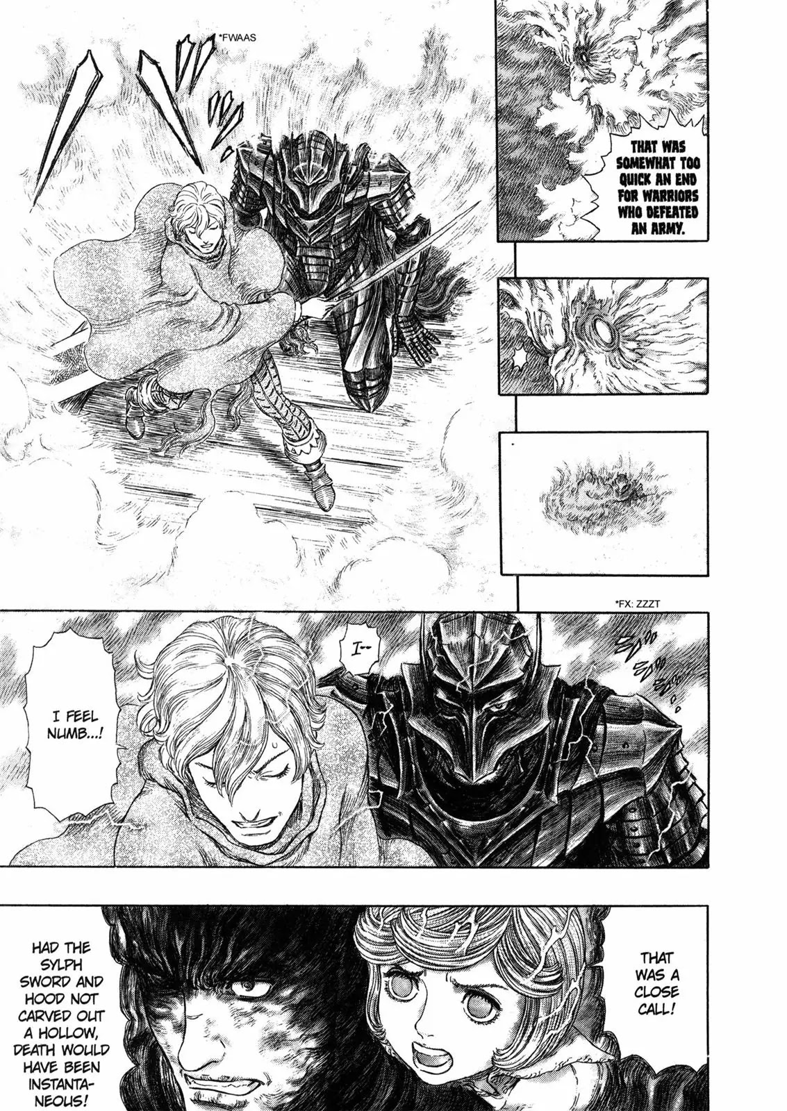 Berserk manga, chapter 274, page 13 of 19