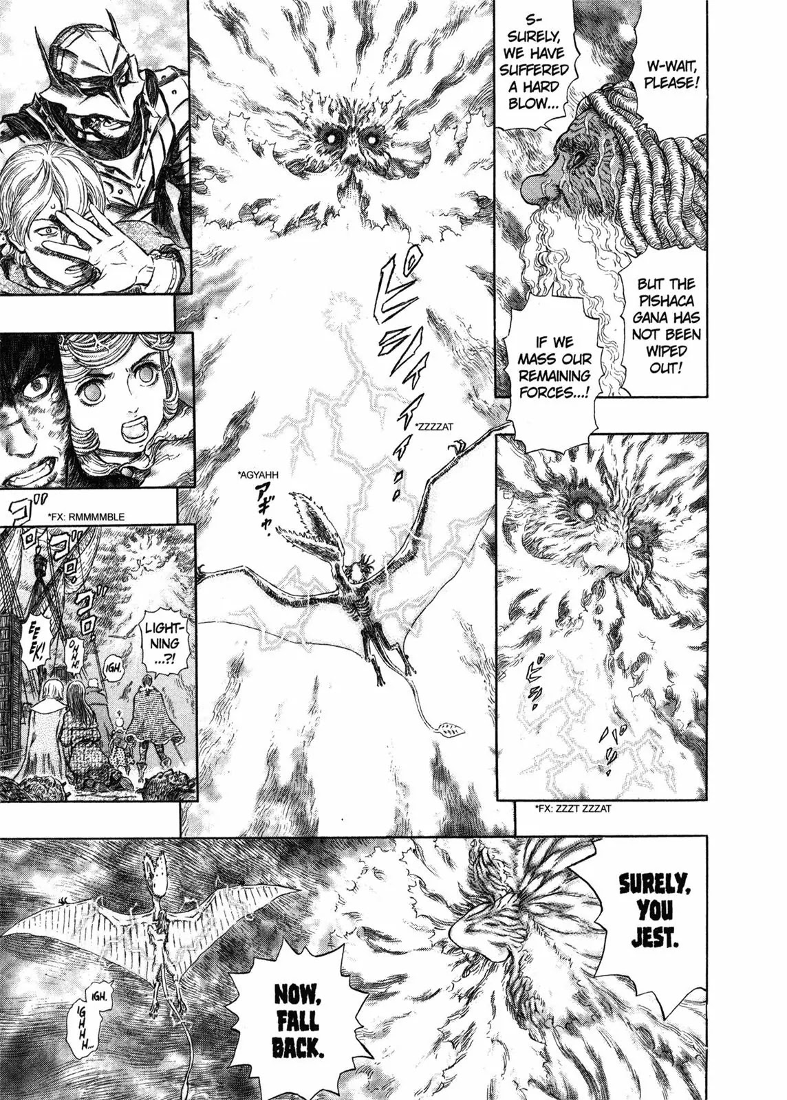 Berserk manga, chapter 274, page 9 of 19