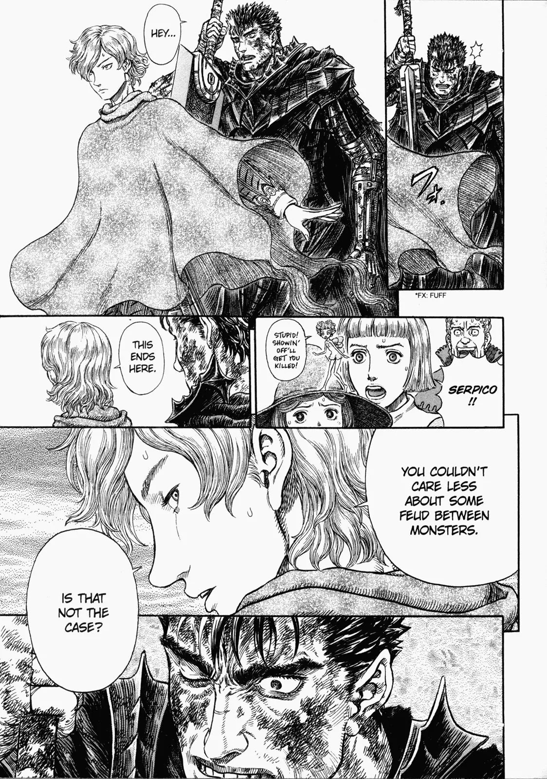 Berserk manga, chapter 278, page 12 of 21