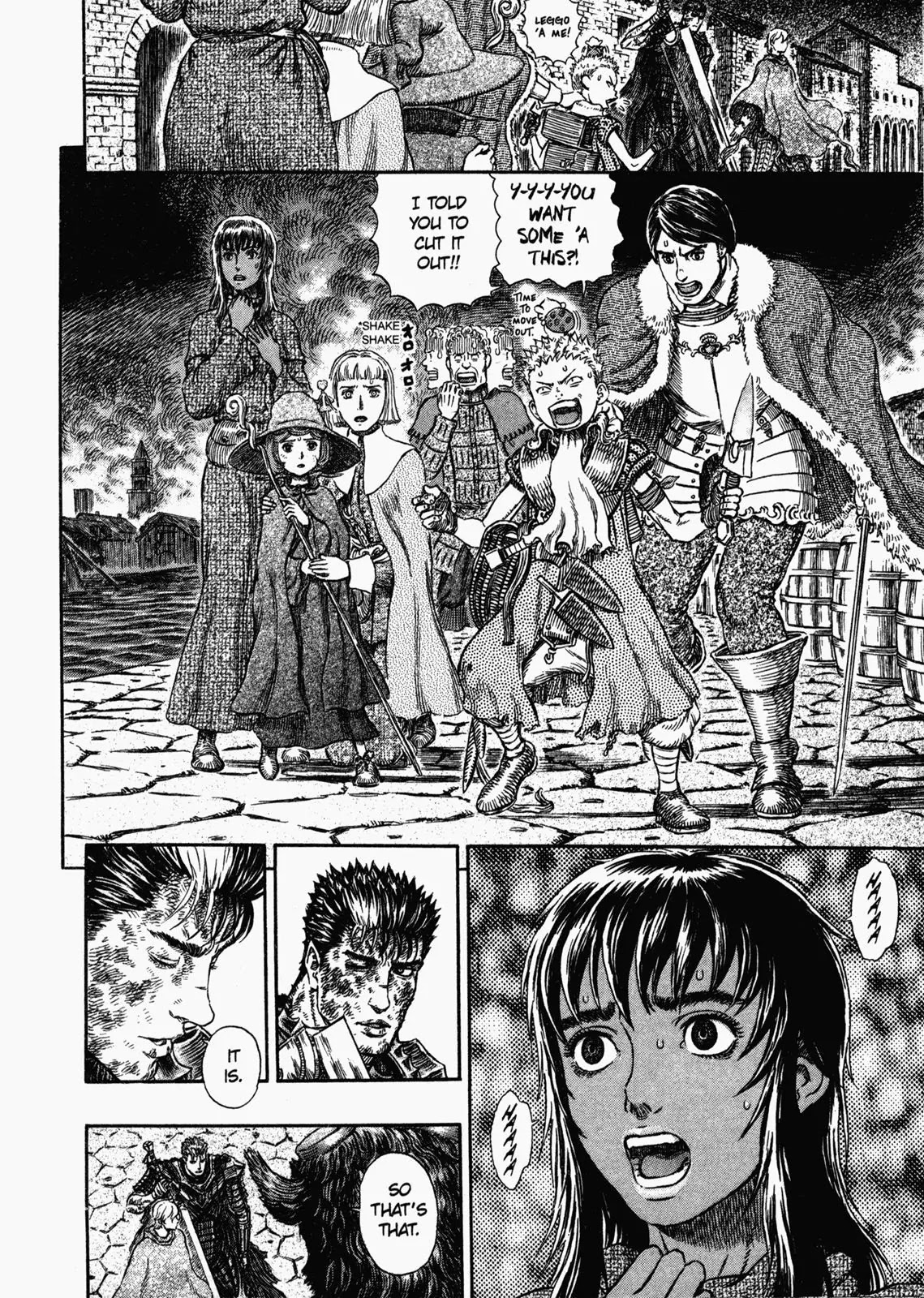 Berserk manga, chapter 278, page 13 of 21