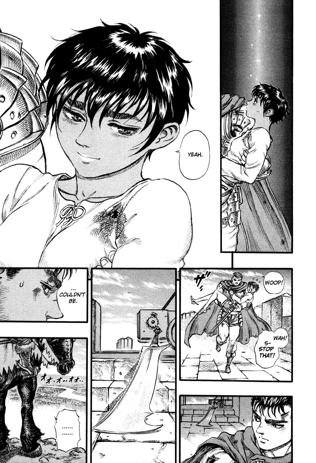 Berserk manga, chapter 28, page 19 of 22