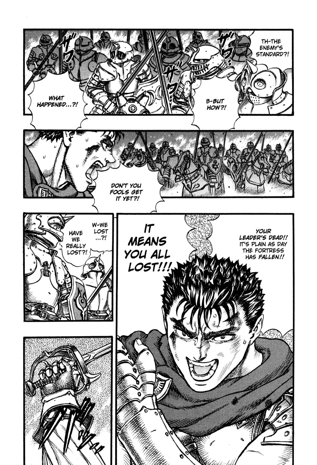 Berserk manga, chapter 28, page 3 of 22