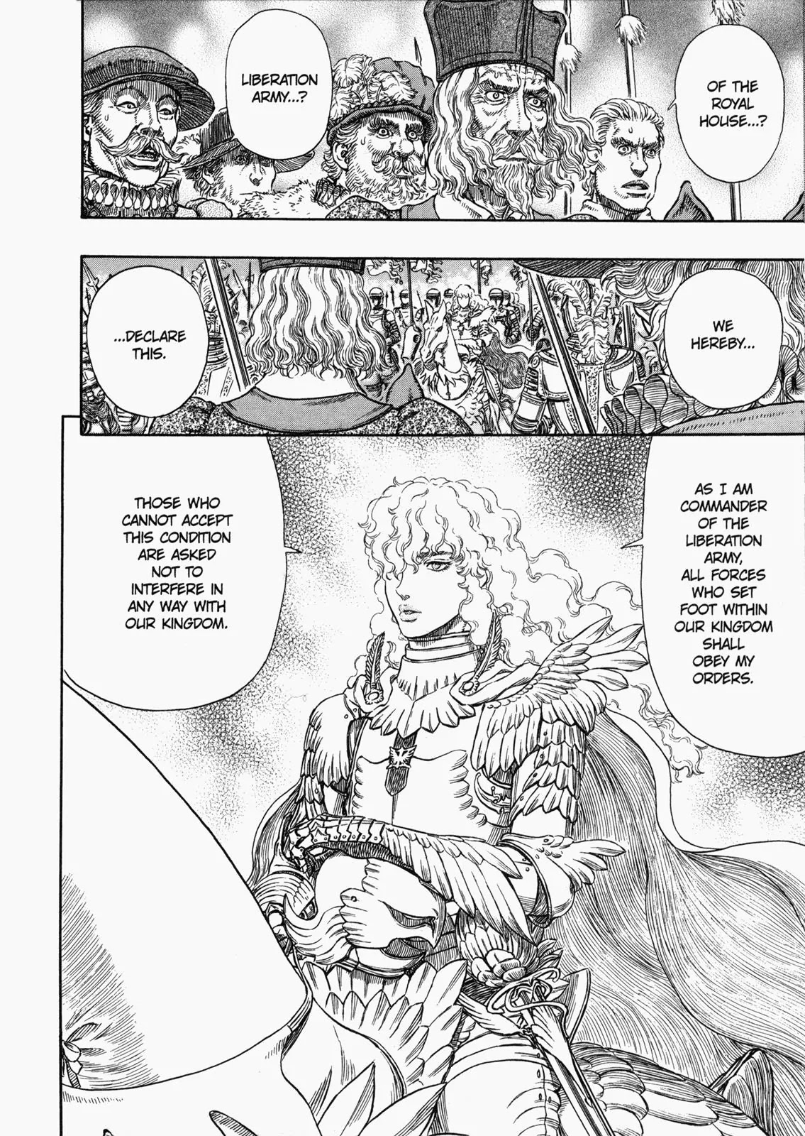 Berserk manga, chapter 284, page 10 of 21
