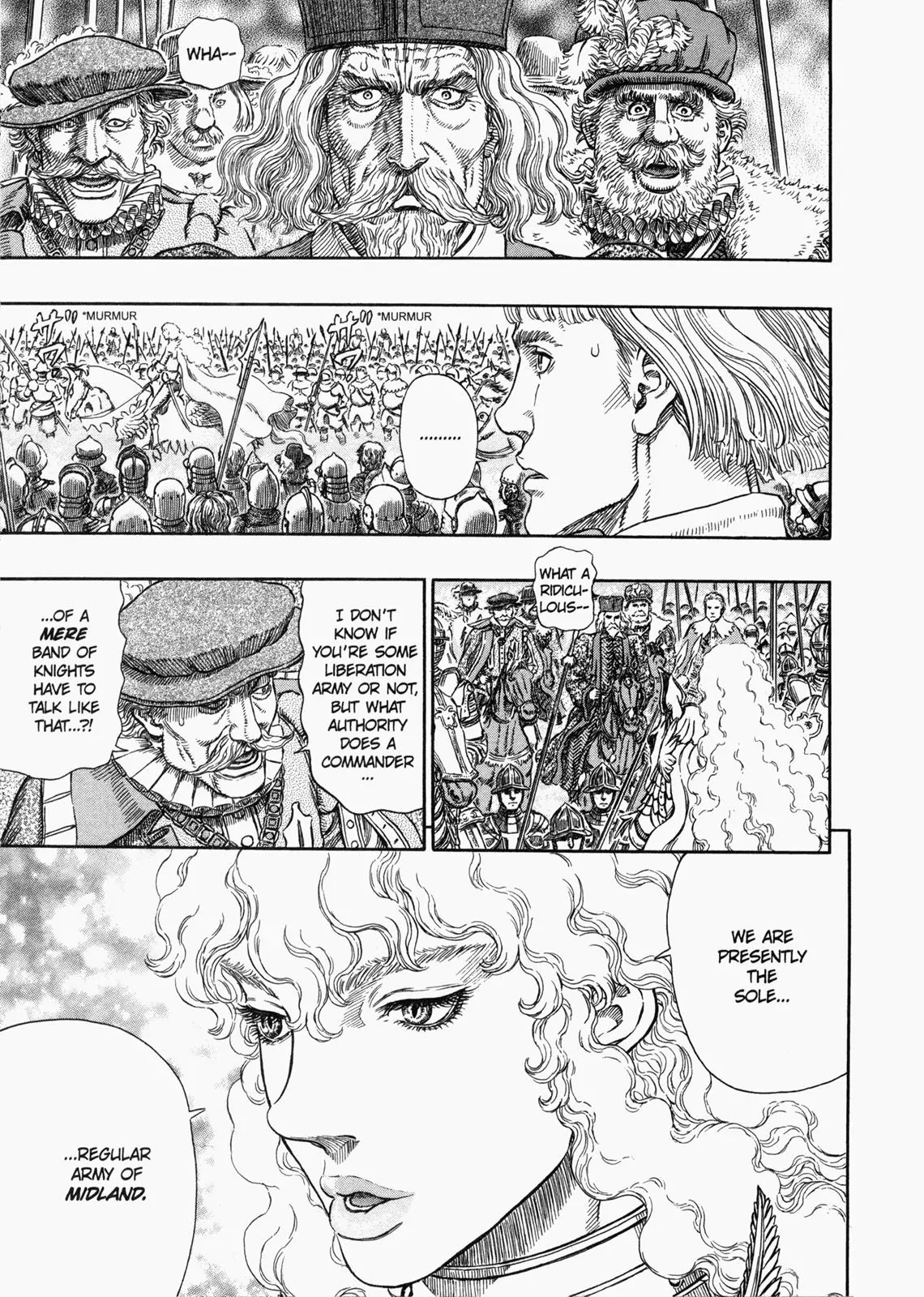 Berserk manga, chapter 284, page 11 of 21