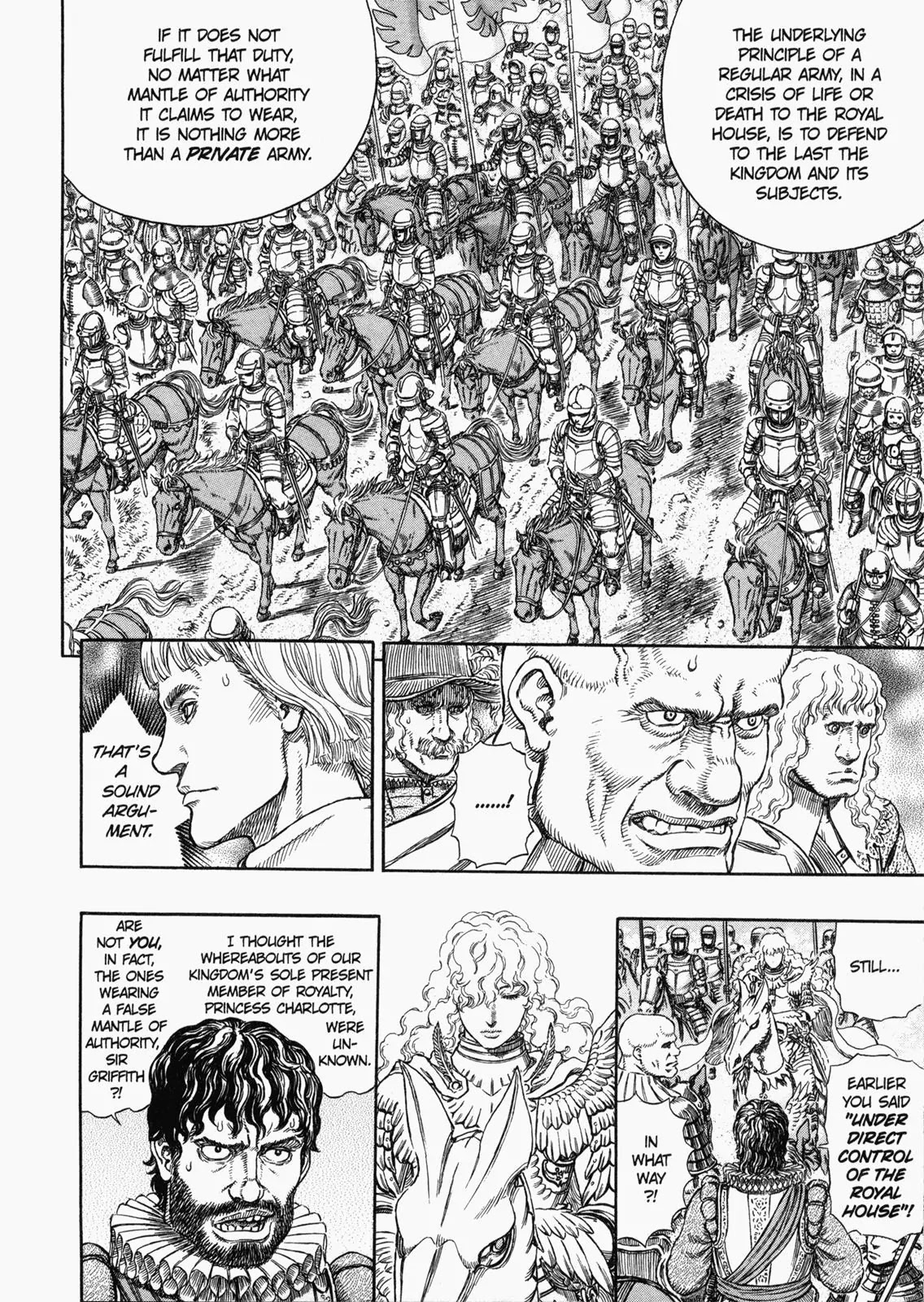 Berserk manga, chapter 284, page 14 of 21