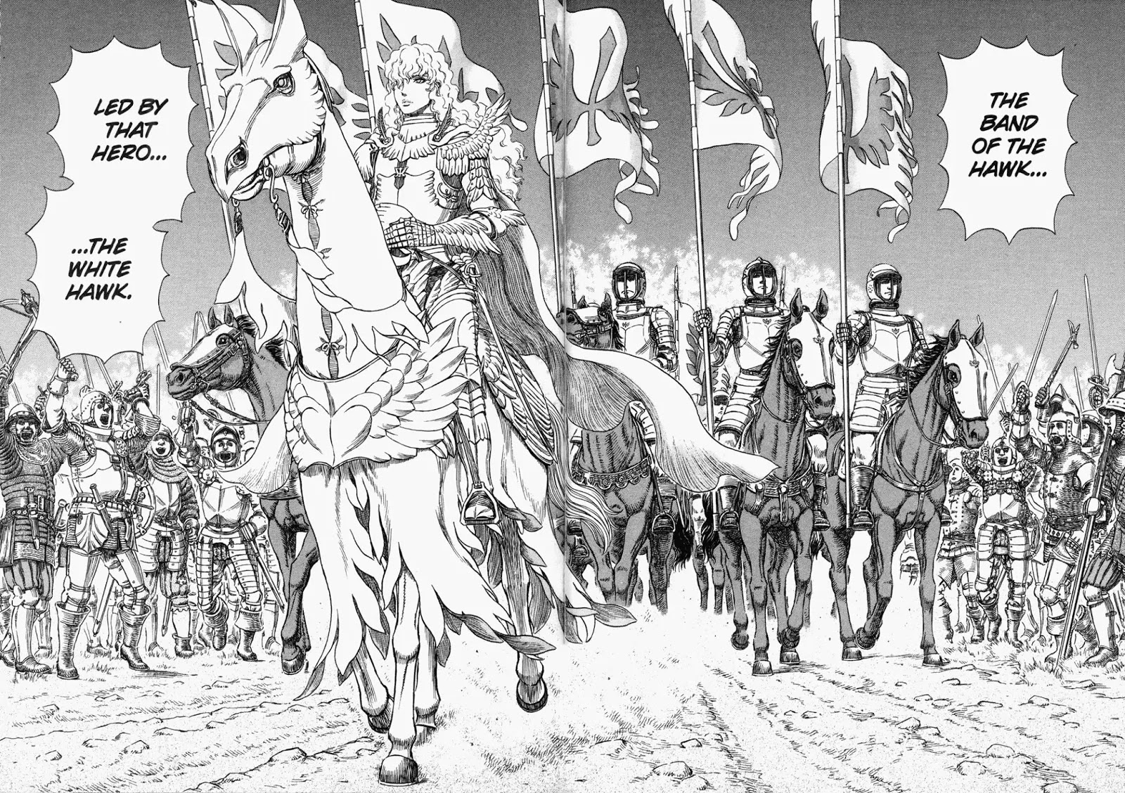 Berserk manga, chapter 284, page 3 of 21