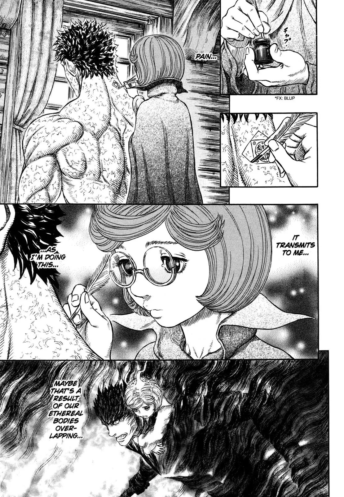 Berserk manga, chapter 288, page 2 of 20