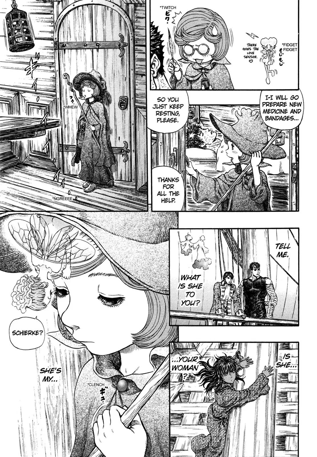 Berserk manga, chapter 288, page 4 of 20