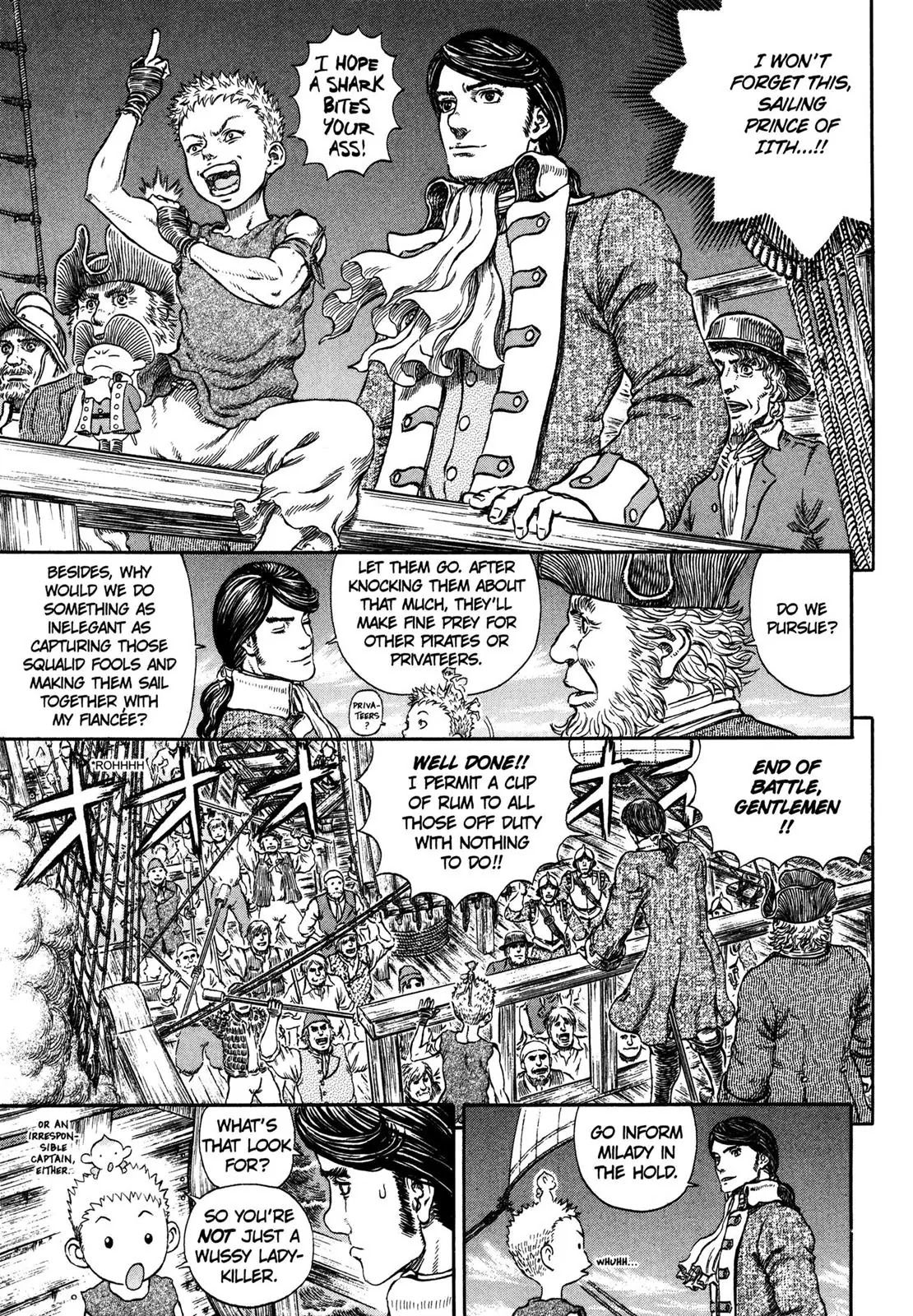 Berserk manga, chapter 289, page 12 of 17