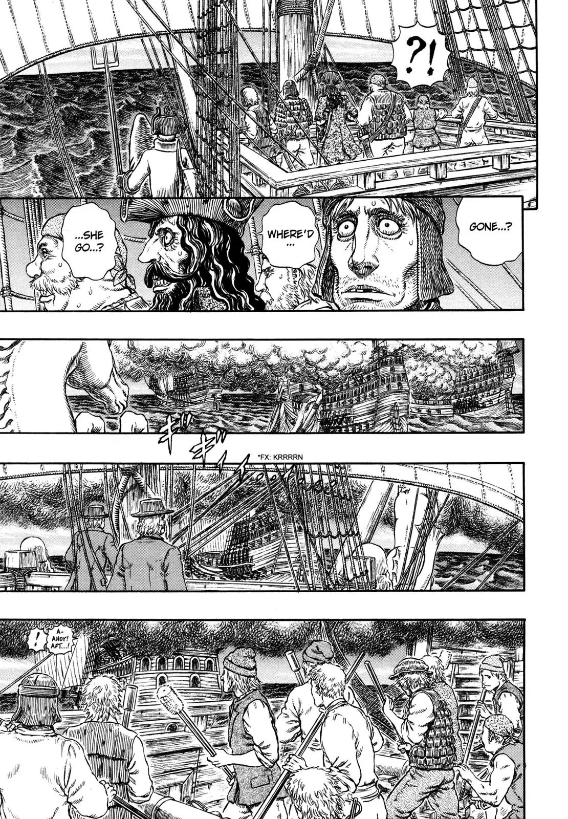 Berserk manga, chapter 289, page 9 of 17