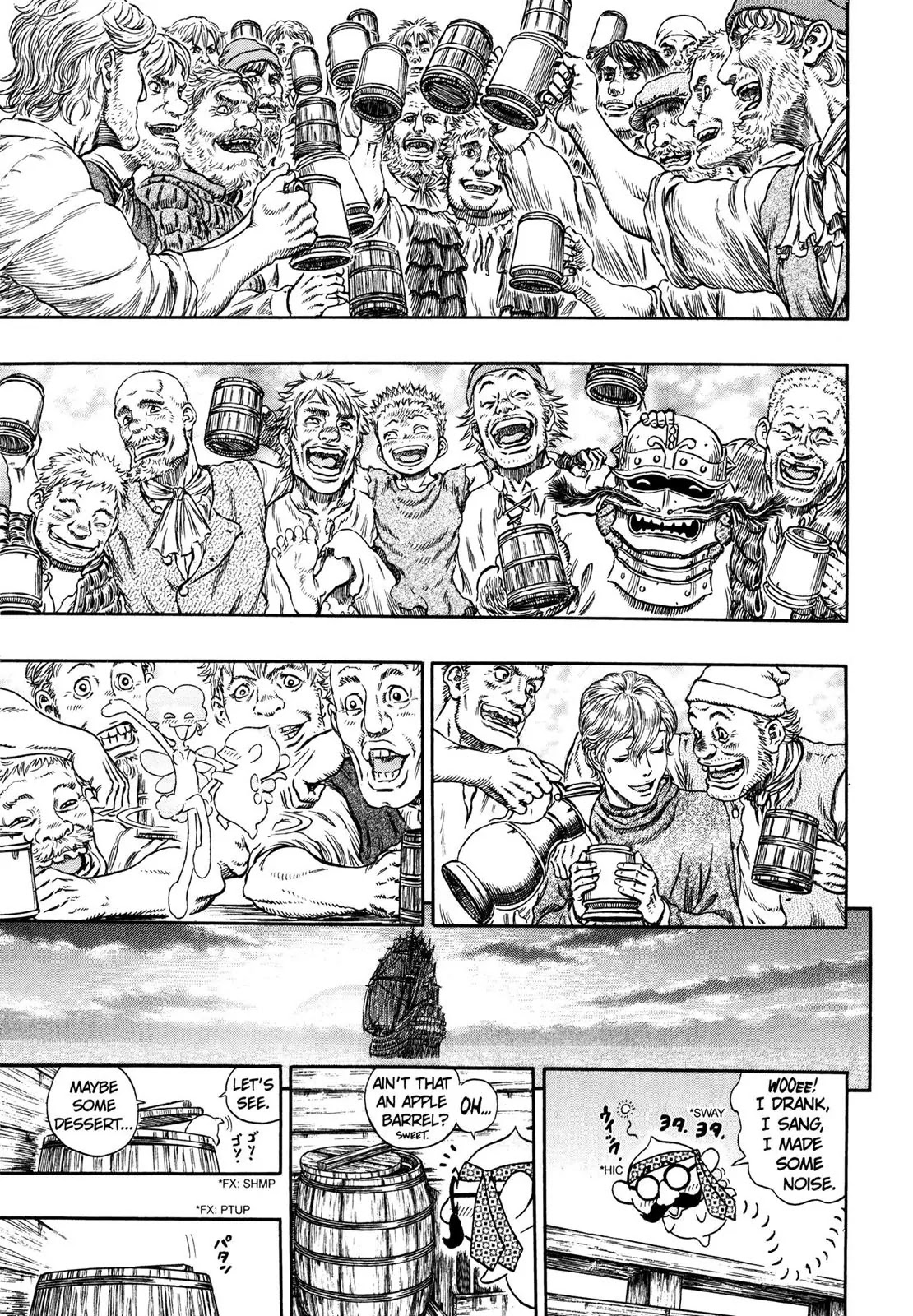 Berserk manga, chapter 290, page 10 of 20