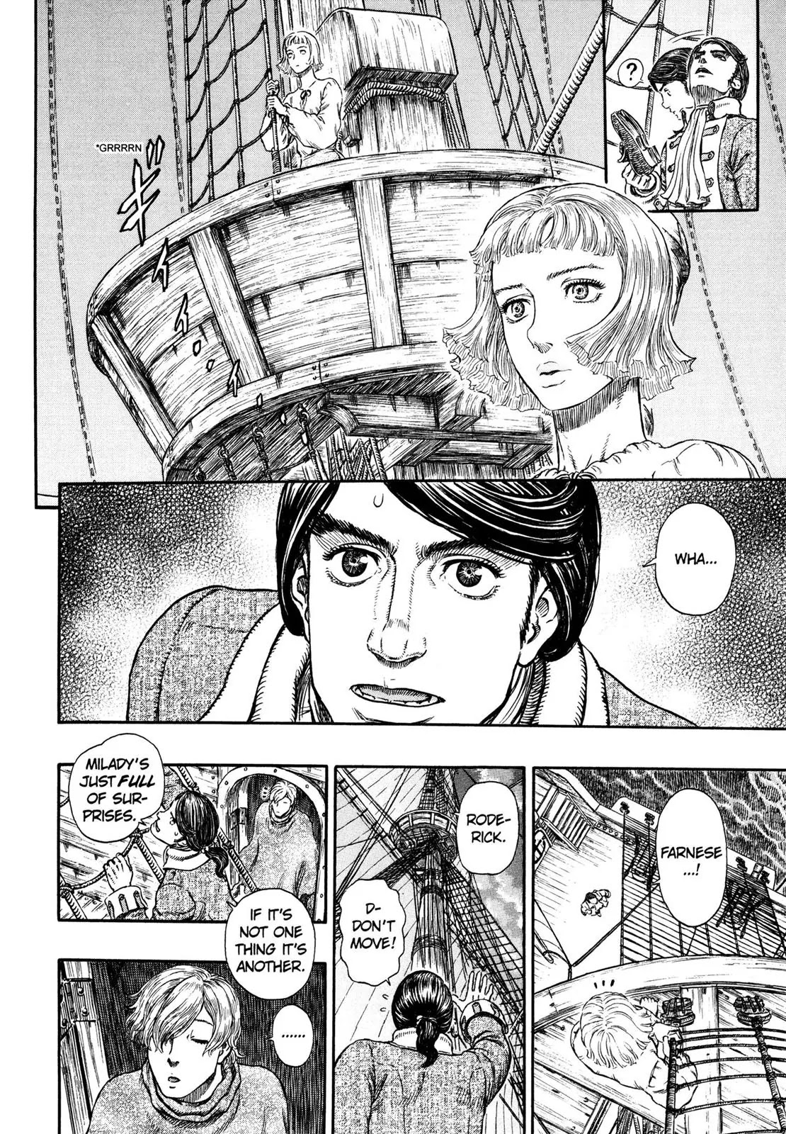 Berserk manga, chapter 290, page 15 of 20