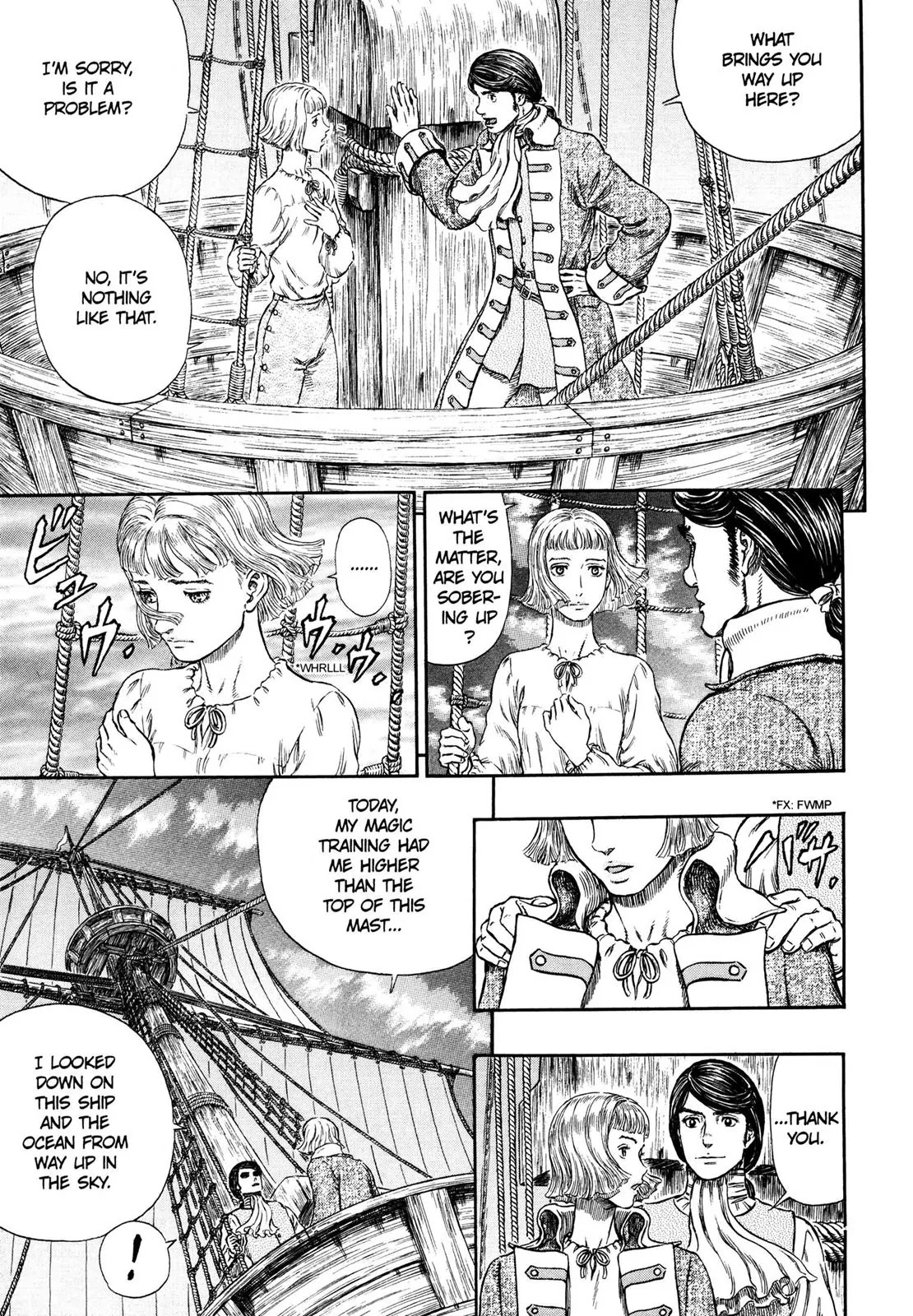 Berserk manga, chapter 290, page 16 of 20