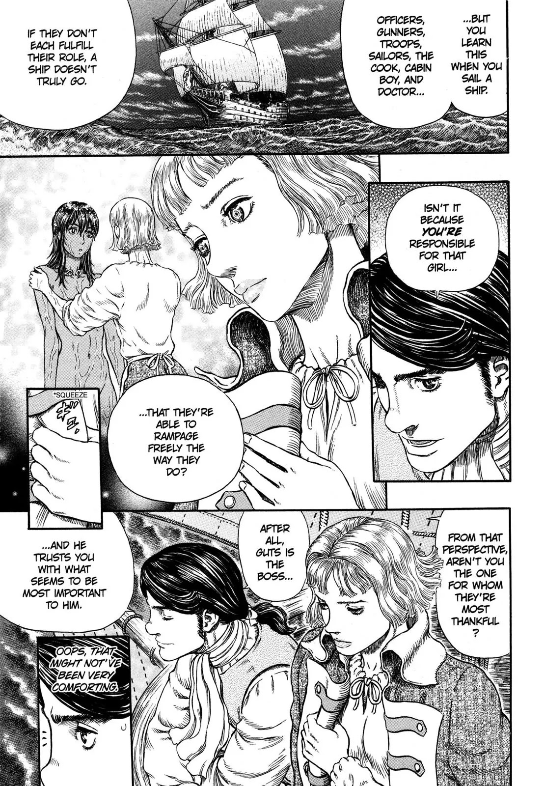 Berserk manga, chapter 290, page 18 of 20
