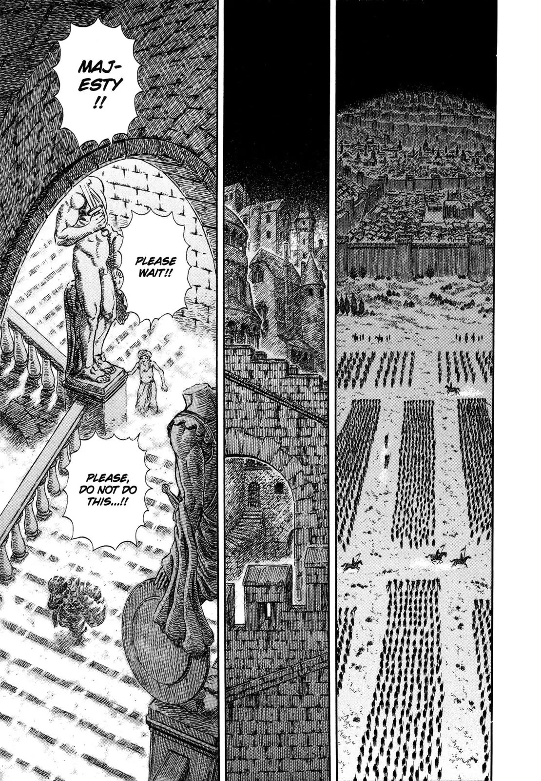 Berserk manga, chapter 292, page 2 of 19