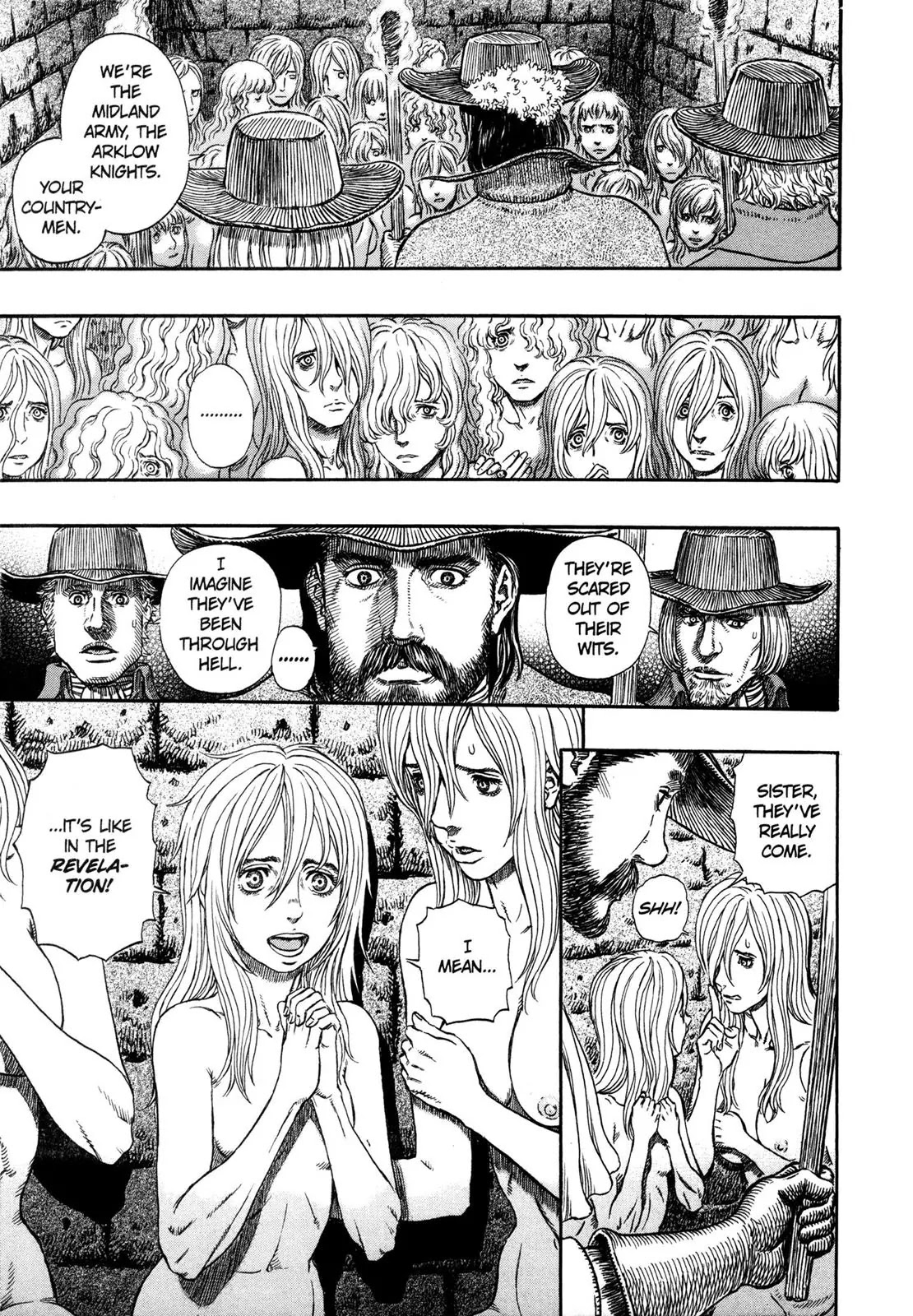 Berserk manga, chapter 293, page 13 of 21
