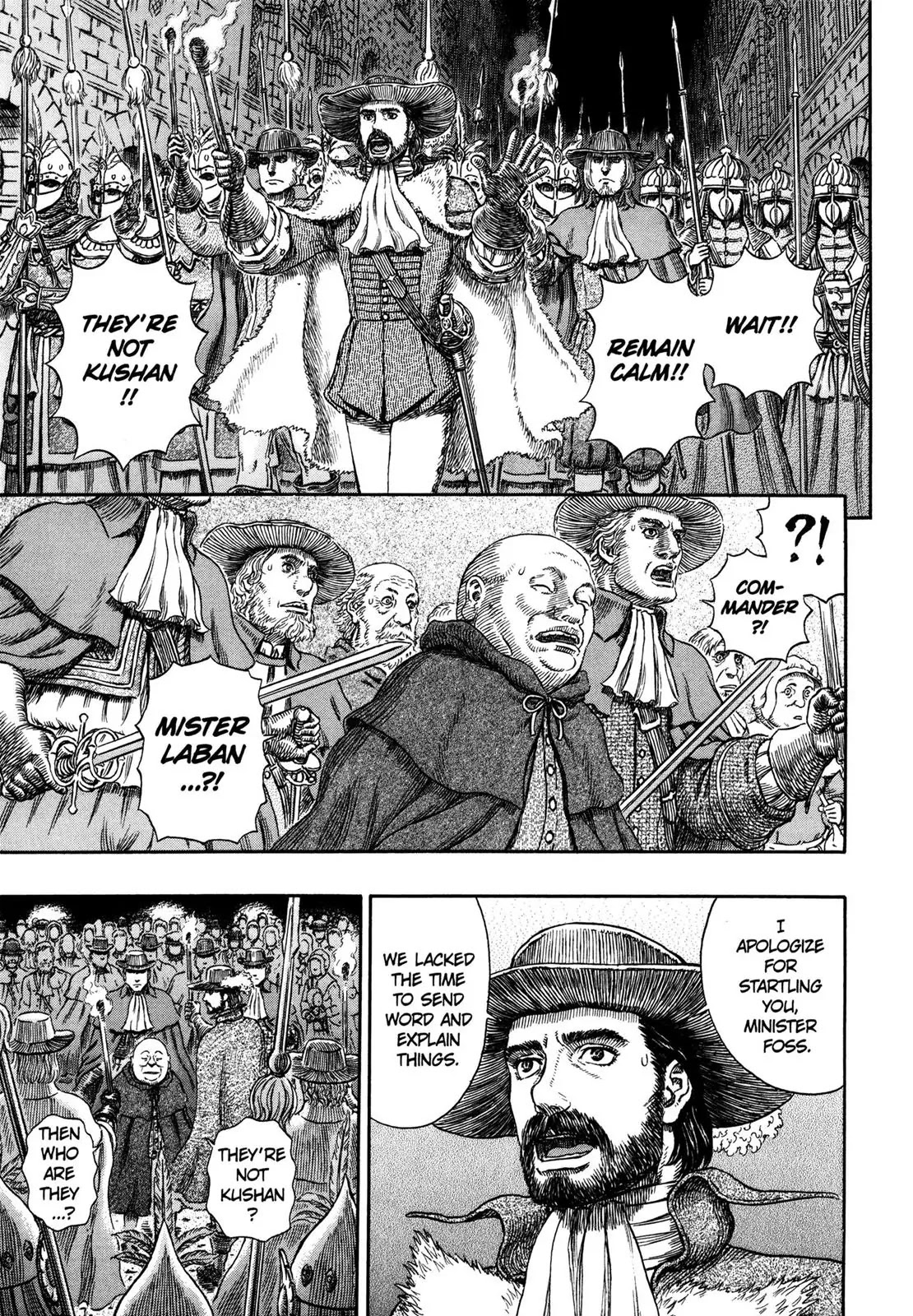 Berserk manga, chapter 293, page 19 of 21