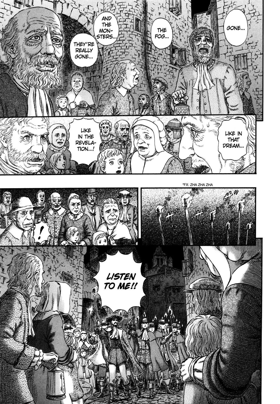 Berserk manga, chapter 293, page 4 of 21
