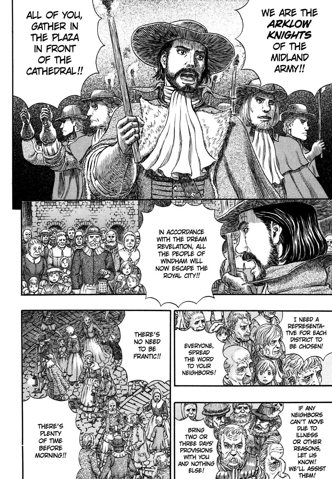 Berserk manga, chapter 293, page 5 of 21