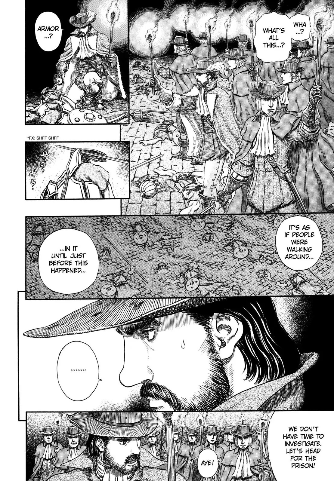 Berserk manga, chapter 293, page 8 of 21