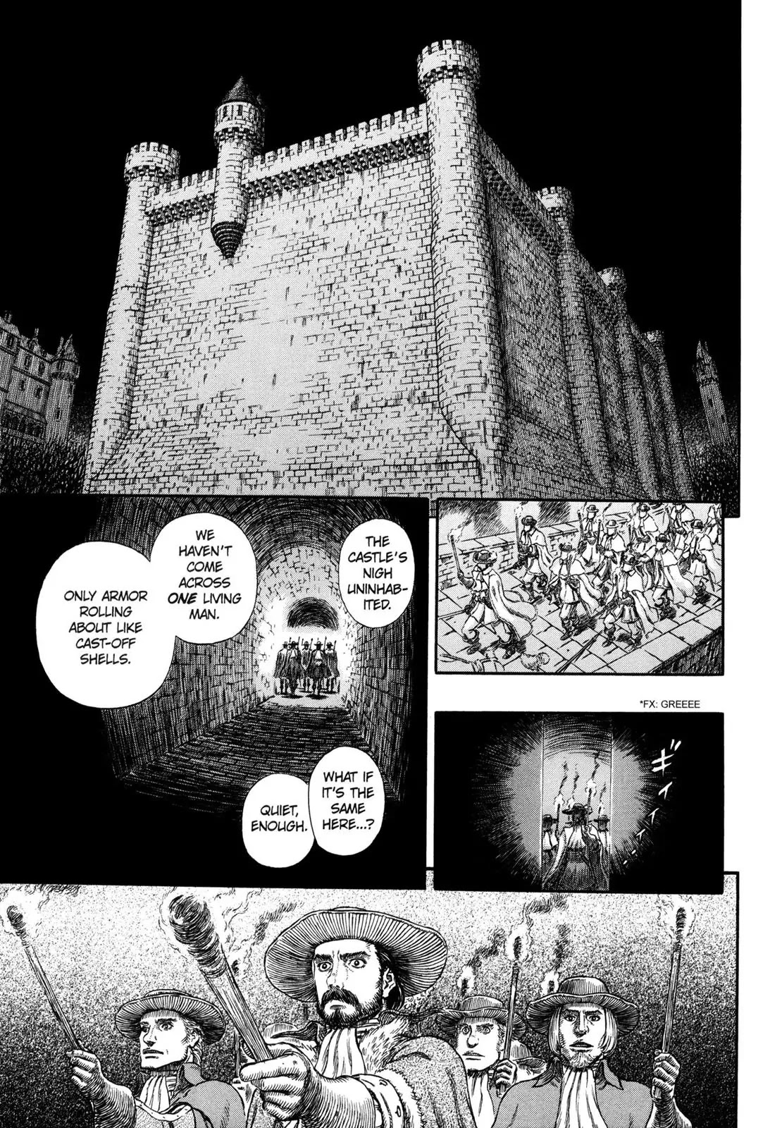 Berserk manga, chapter 293, page 9 of 21