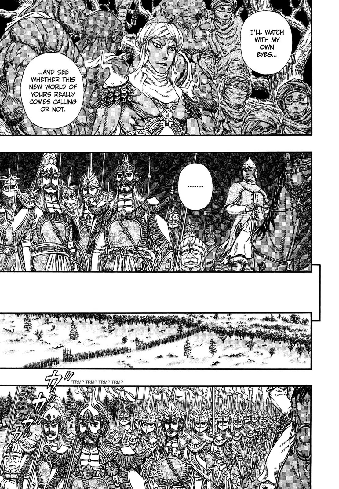 Berserk manga, chapter 294, page 18 of 21