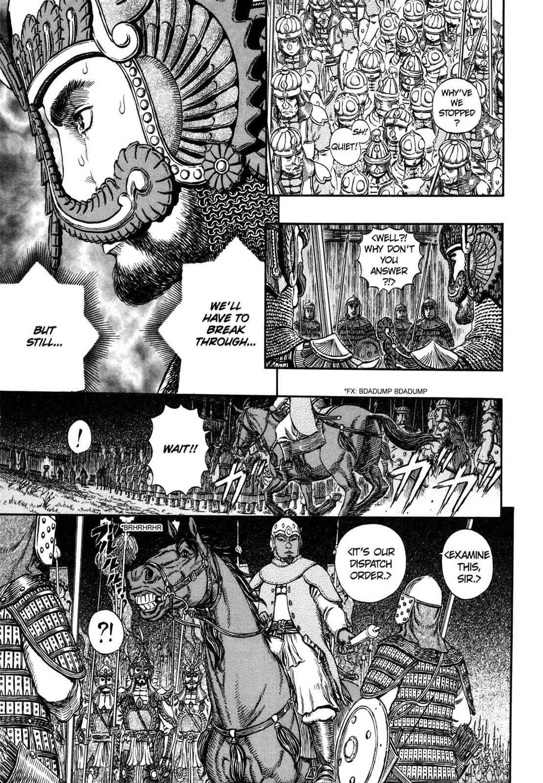 Berserk manga, chapter 294, page 4 of 21