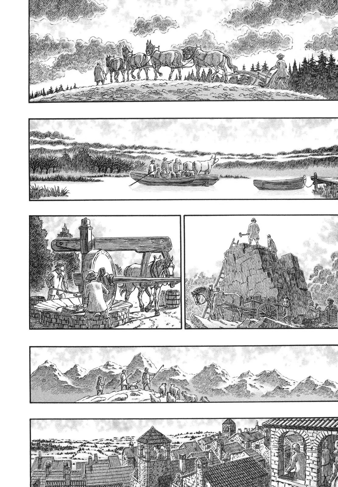 Berserk manga, chapter 305, page 3 of 15