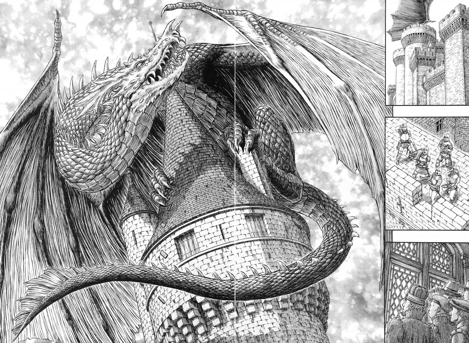 Berserk manga, chapter 306, page 4 of 14