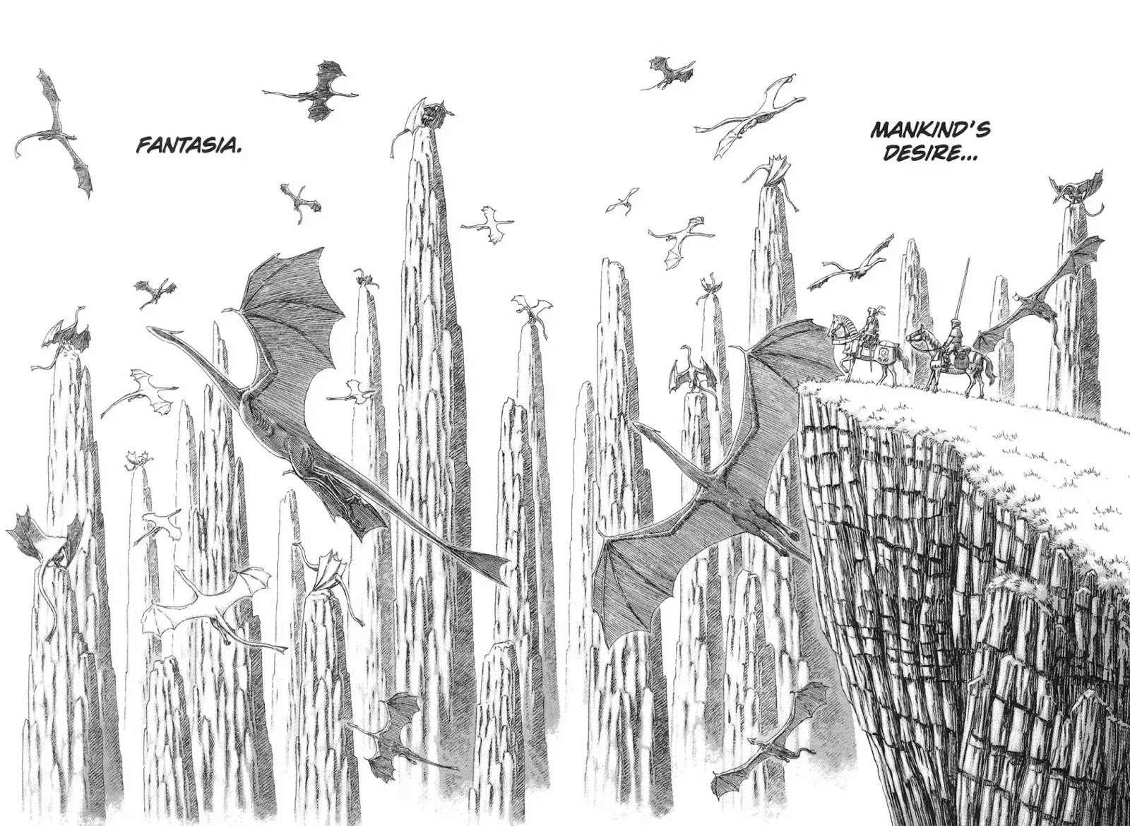 Berserk manga, chapter 306, page 8 of 14