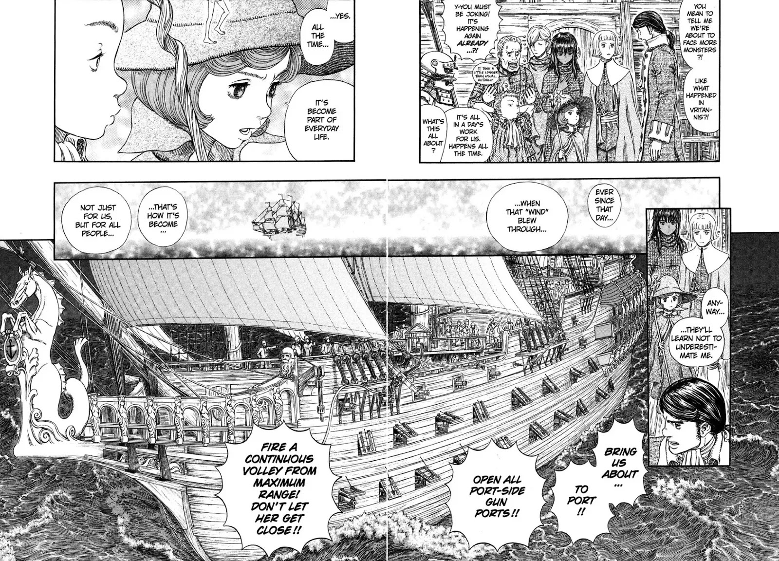 Berserk Chapter 308 page 15 - Chapter 308: Ghost Ship (1)