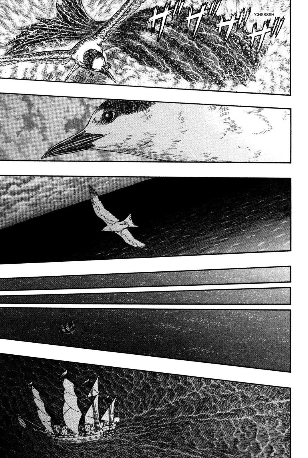 Berserk Chapter 308 page 9 - Chapter 308: Ghost Ship (1)